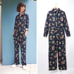 Comptoir des cotonniers floral jumpsuit FR42/ US10